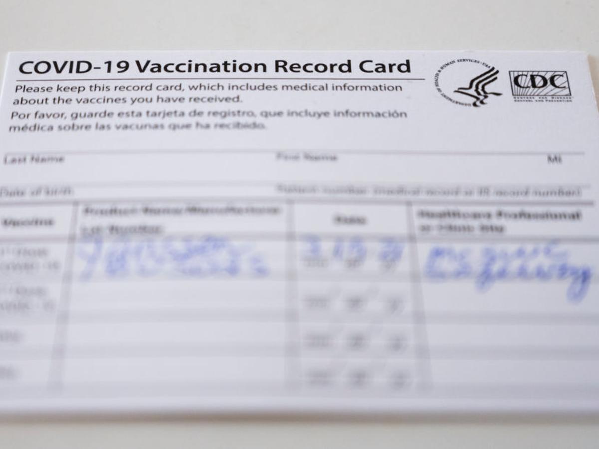 Need a replacement vaccine card Linn County Oregon