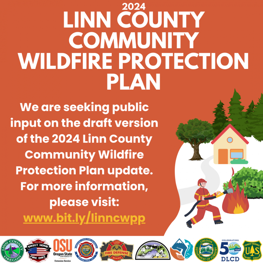 Public Invited To Comment On Wildfire Protection Plan | Linn County Oregon